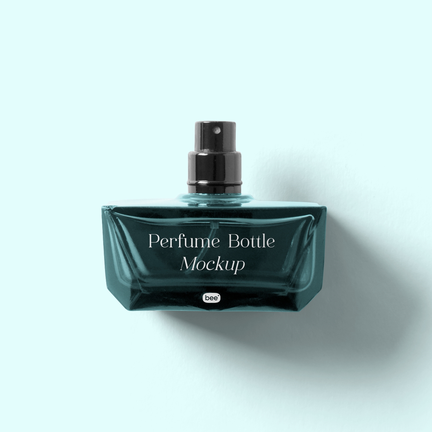 Foreside Sight of a Rectangular Perfume Bottle Mockup Free Download ...