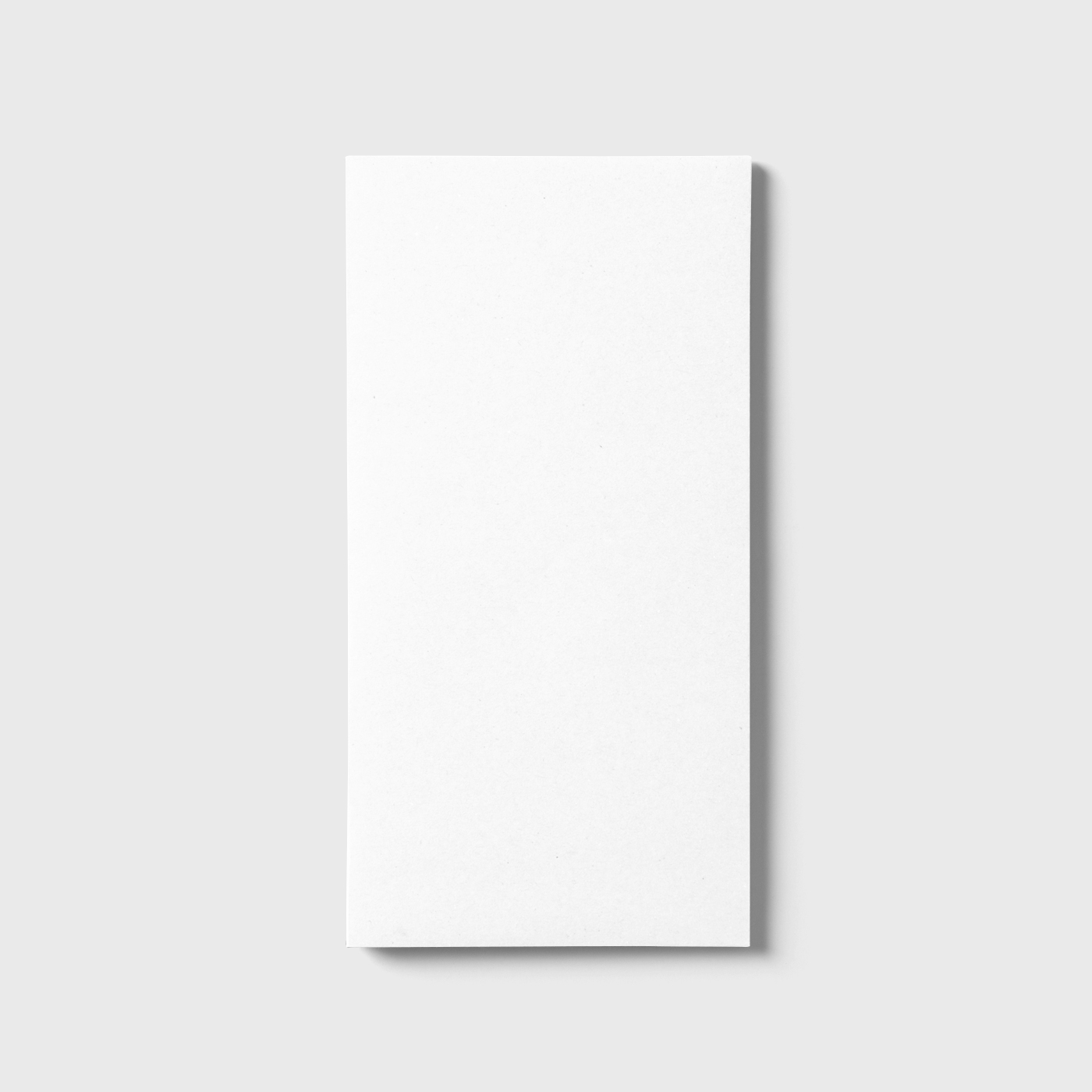 Front View of Vertical Paper Sheet Mockup FREE PSD