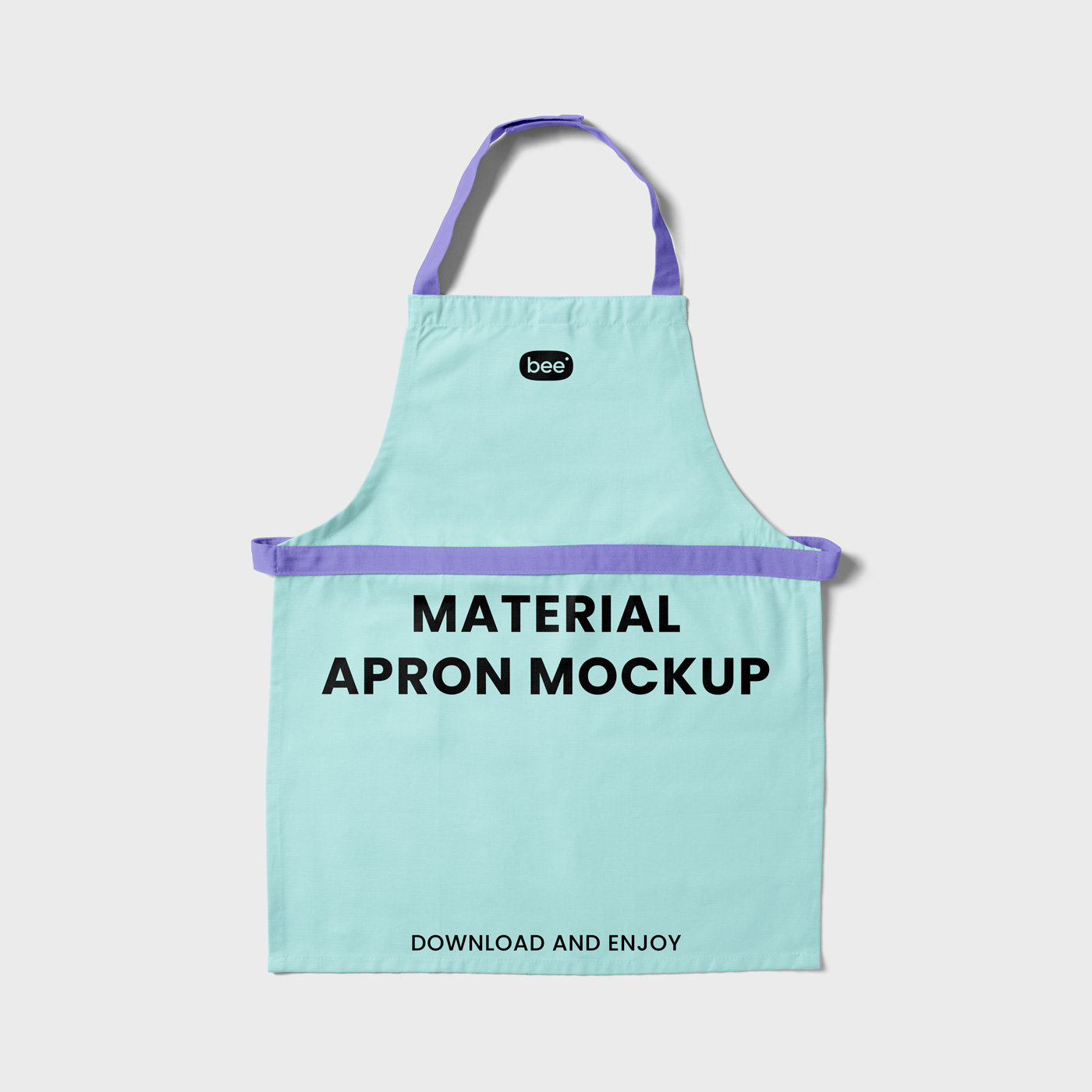 Top View of Material Apron Mockup Free Download | Resource Boy