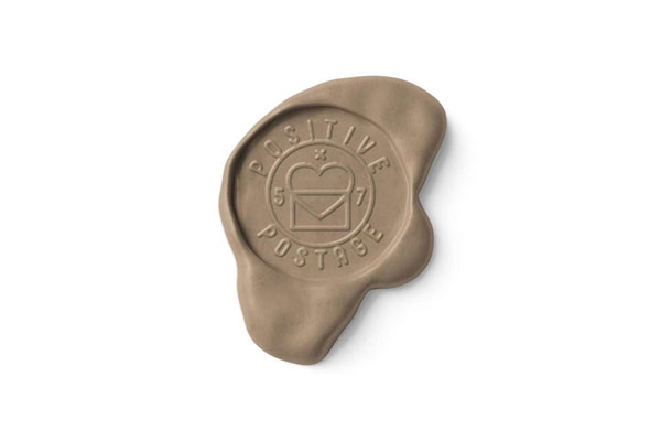 Top View of Wax Seal Logo Mockup FREE PSD
