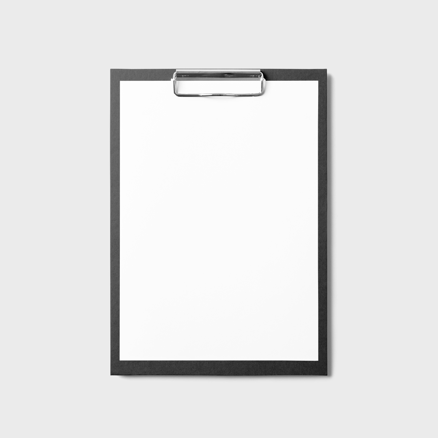 Front View of an A4 Paper Board Mockup FREE PSD