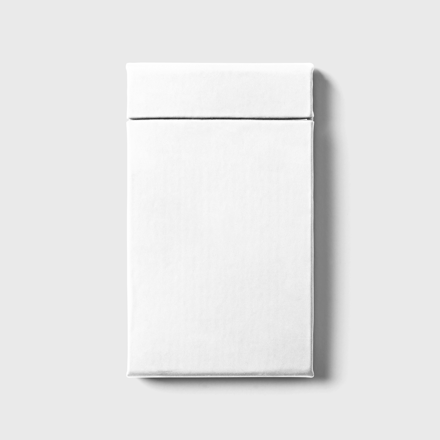 Front View of Oblong Notebook Mockup FREE PSD