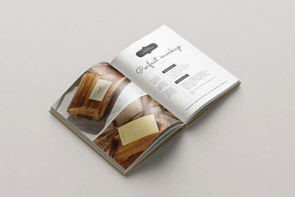 Various Shots of 6 Hard Cover Book Mockups FREE PSD