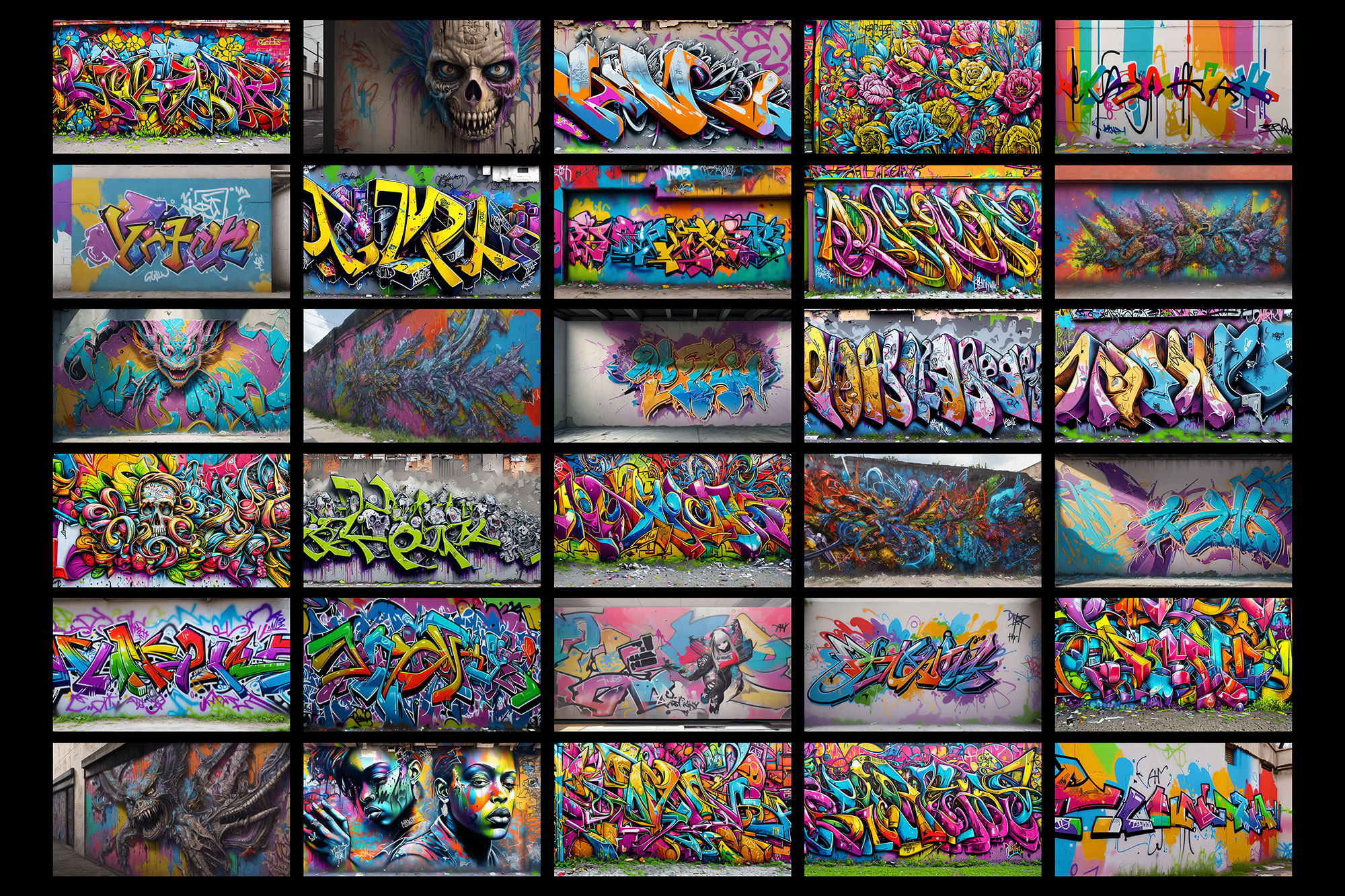 300 Free Graffiti Backgrounds / Wallpapers [8K] - Resource Boy