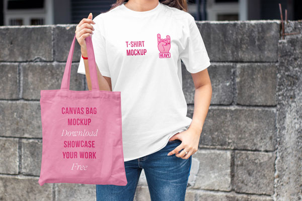 Free Women'S T-Shirt Mockup Psd Template – CreativeBooster