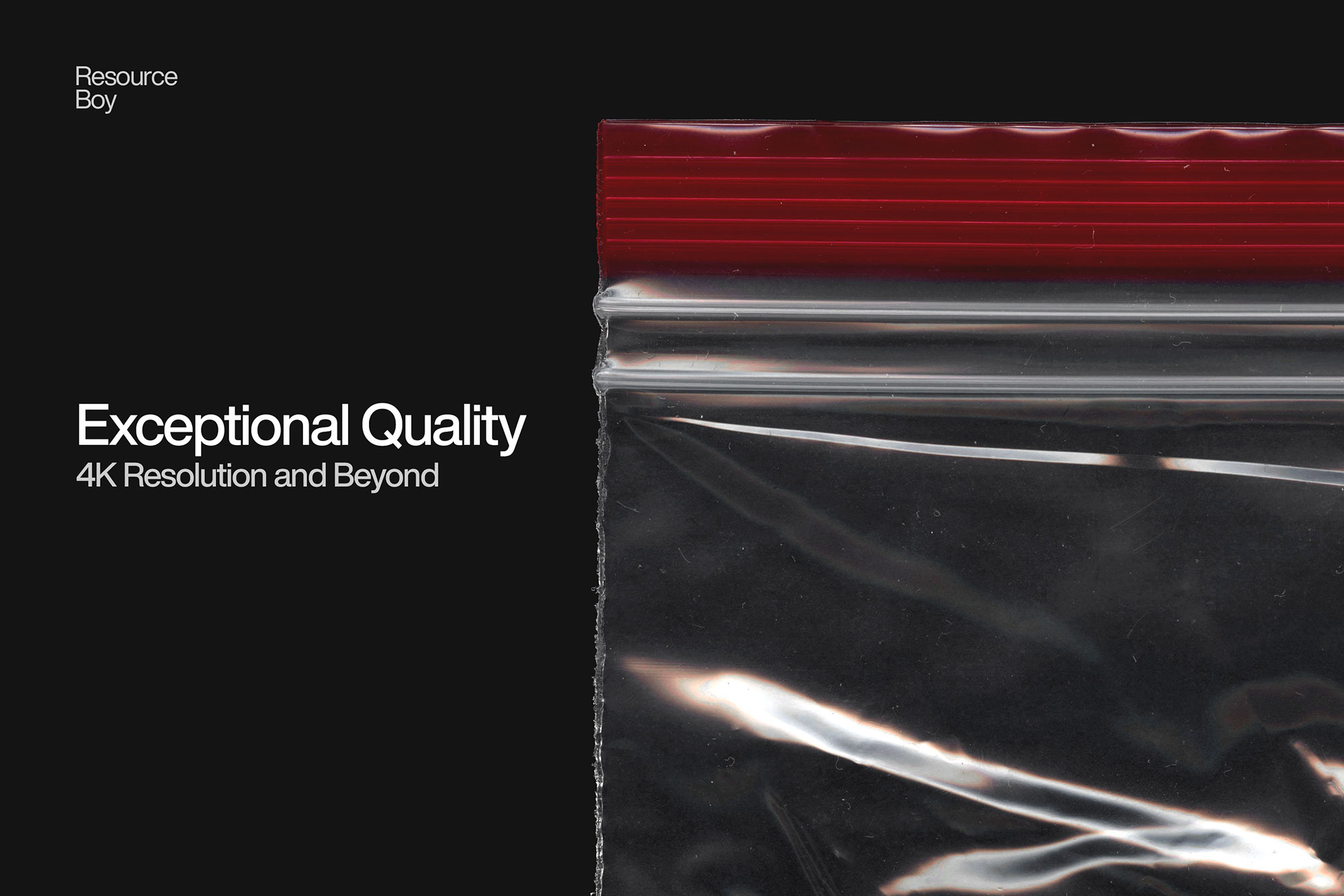 50 Ziplock Plastic Bag Textures (JPG and PNG Transparent)
