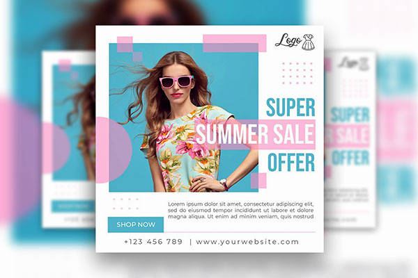 Free Fashion Flyer / Poster PSD Templates (2024)