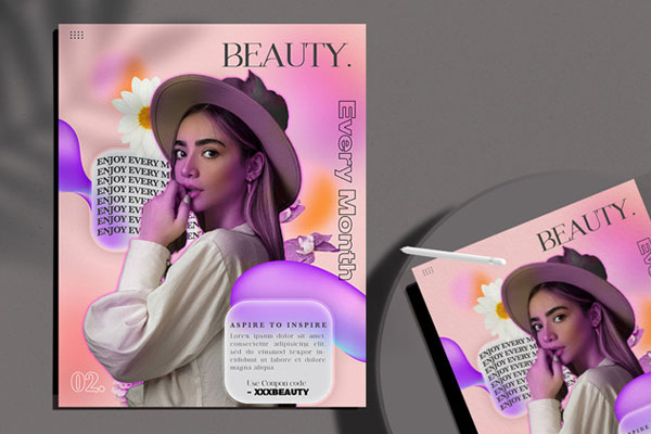 Free Beauty Flyer / Poster PSD Templates (2024)