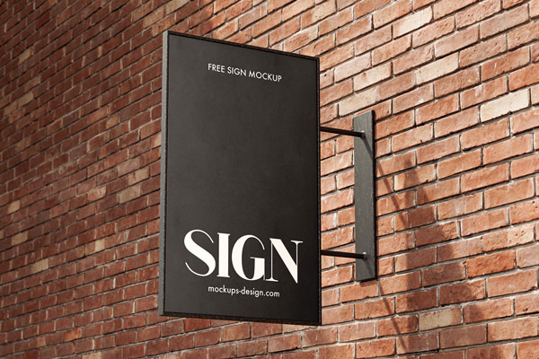 Free Sign Mockups for 2023 (New Updated) - Resource Boy