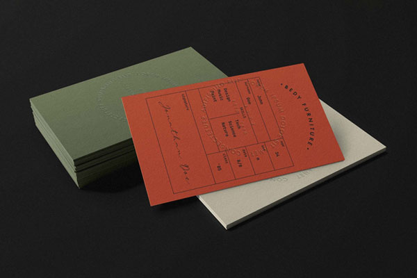 Perspective View of Posh Business Cards Mockup FREE PSD
