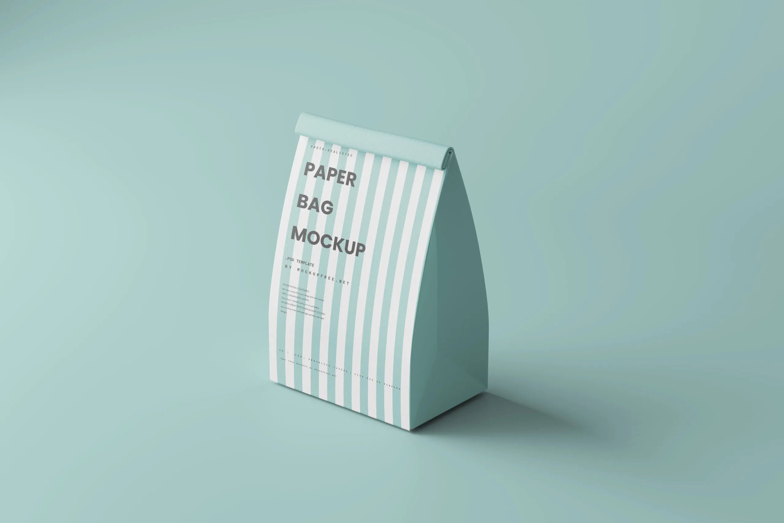 10 Paper Bags Mockups in Varied Visions FREE PSD