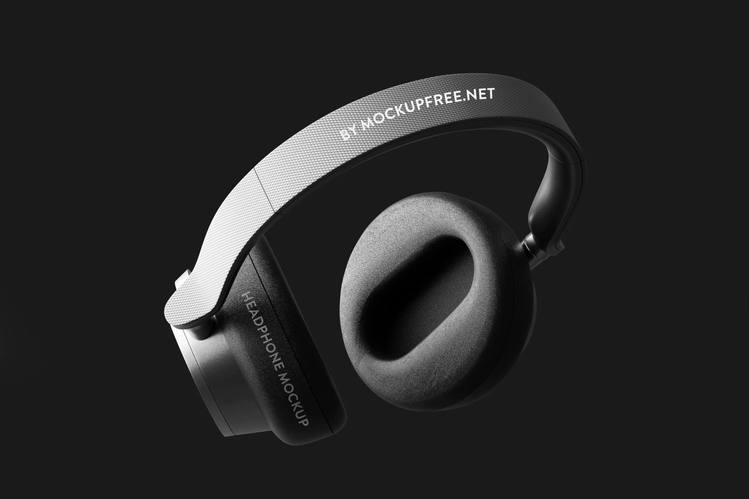 5 Generic Wireless Headphone Mockups in Distinct Shots FREE PSD