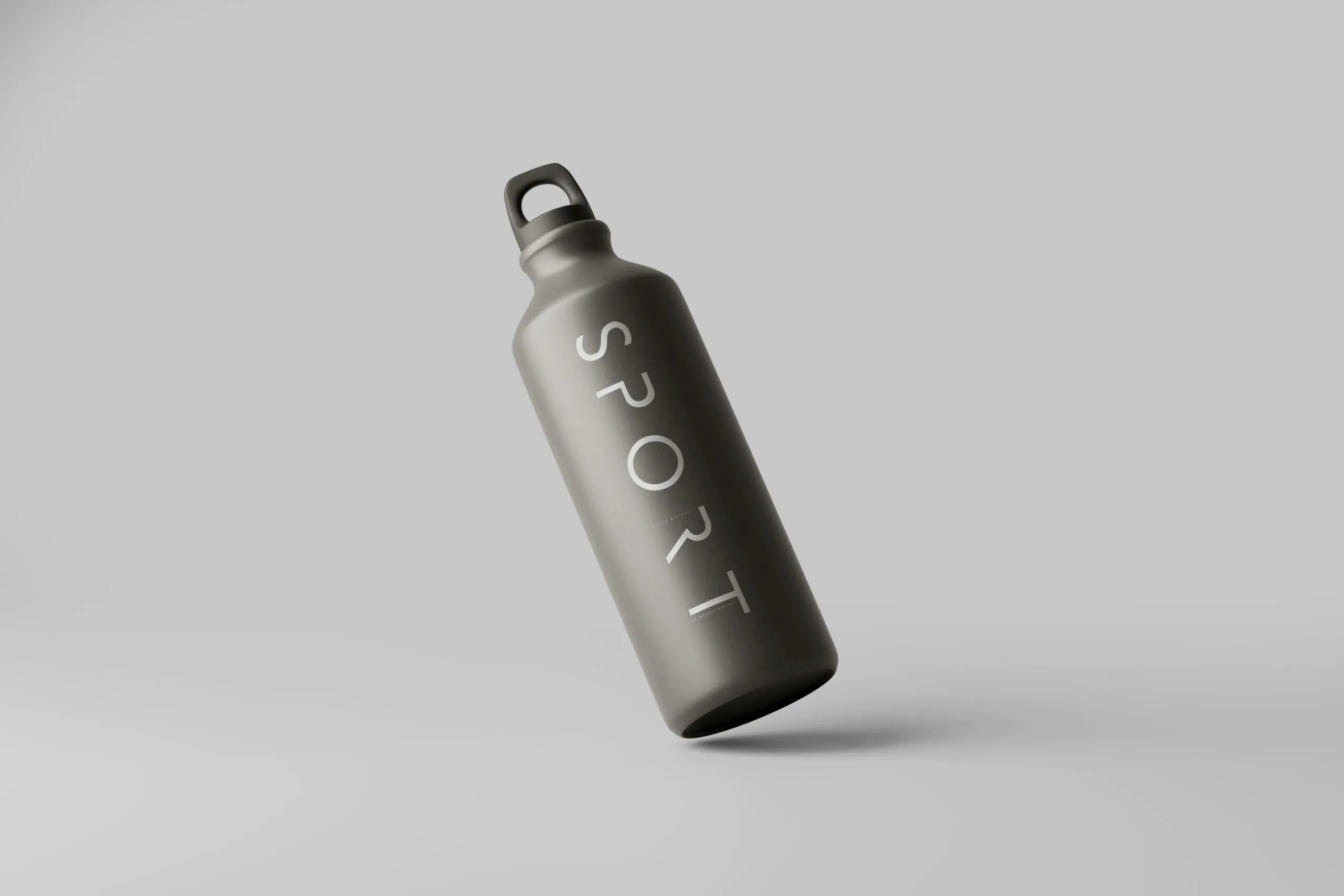 5 Mockups of Sport Bottle in Different Sights FREE PSD