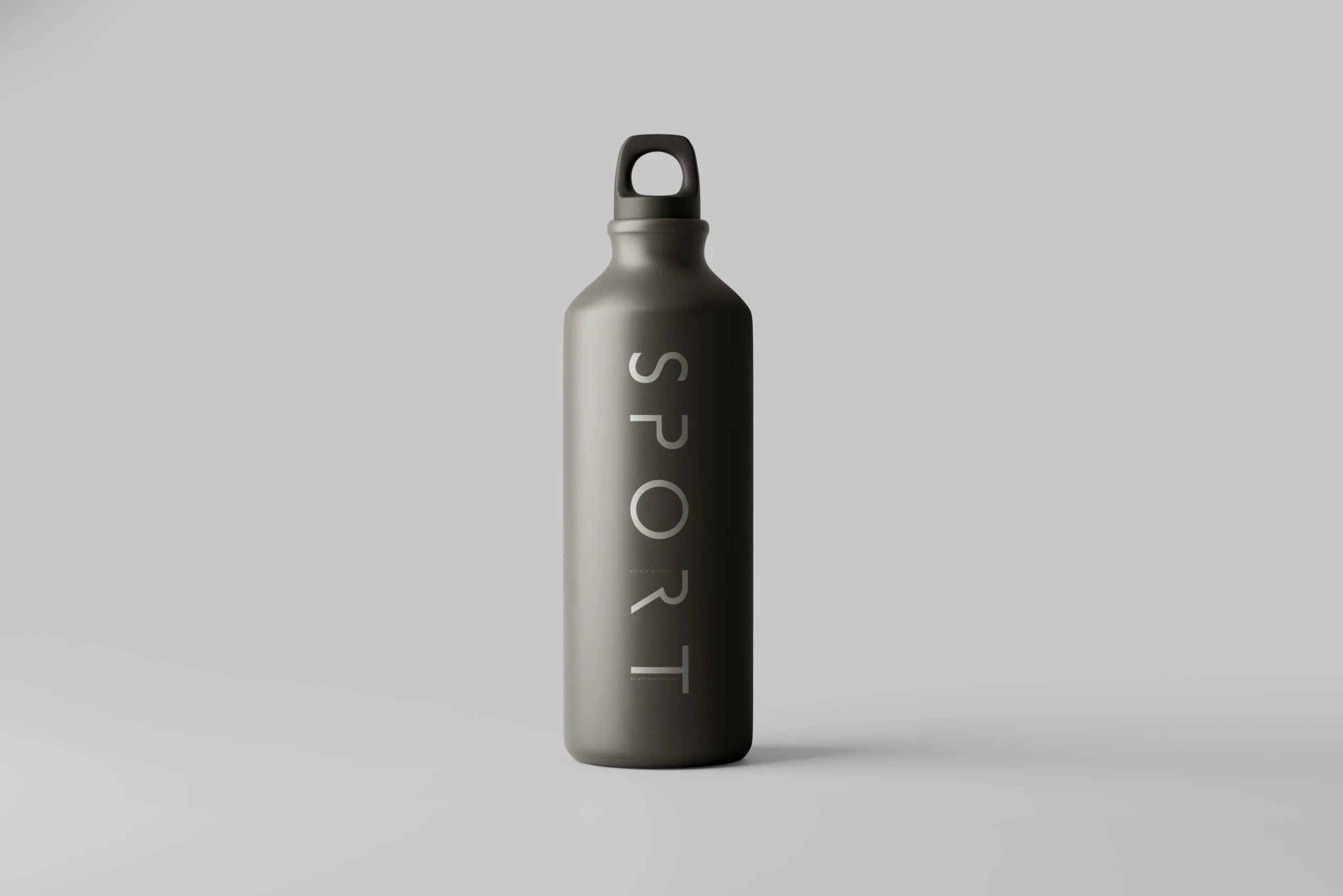 5 Mockups of Sport Bottle in Different Sights FREE PSD