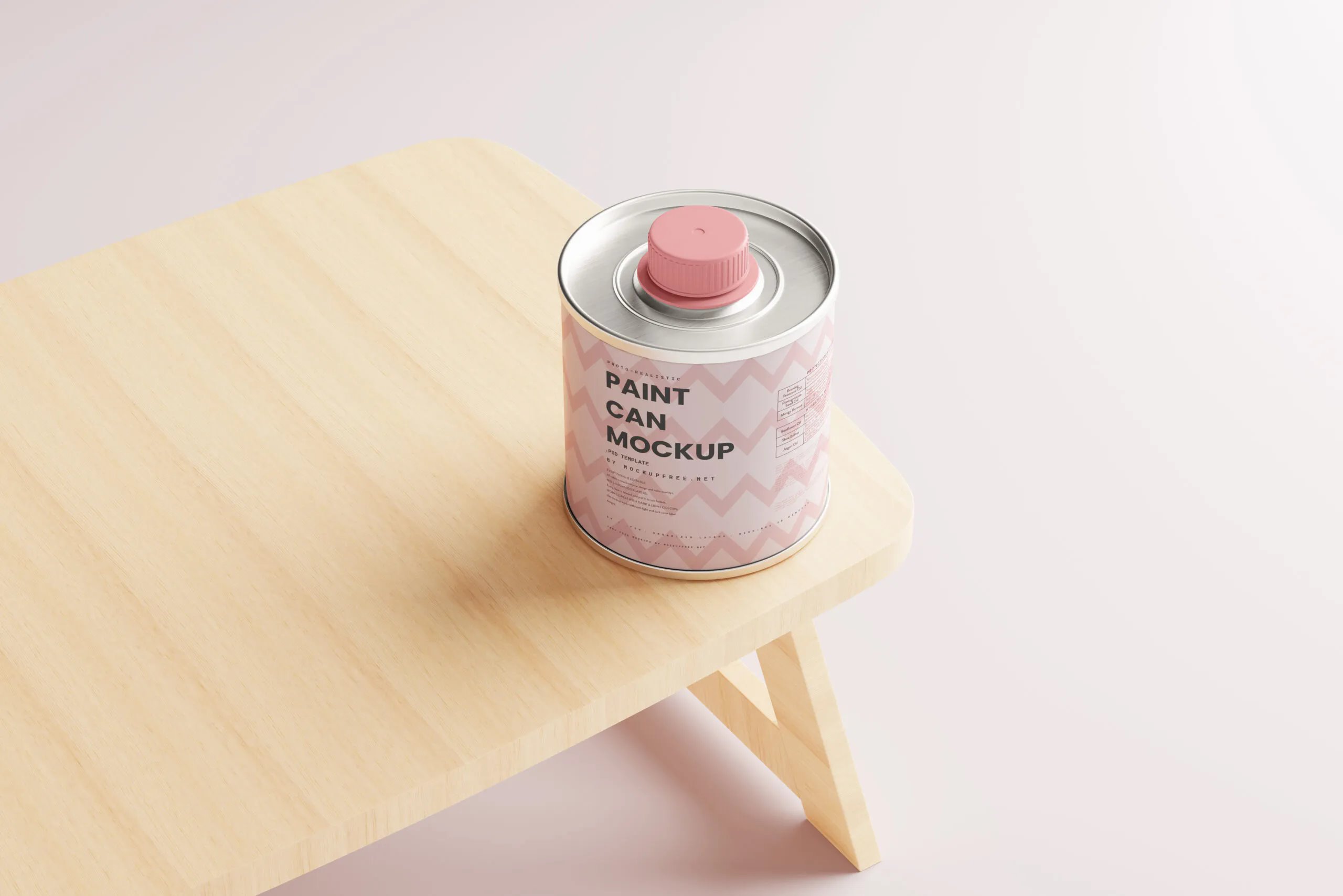 10 Paint Can Mockups in Different Visions FREE PSD
