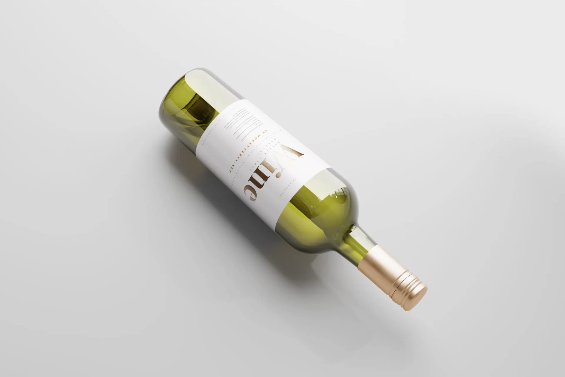 11 Wine Bottles Mockups in Distinct Views FREE PSD