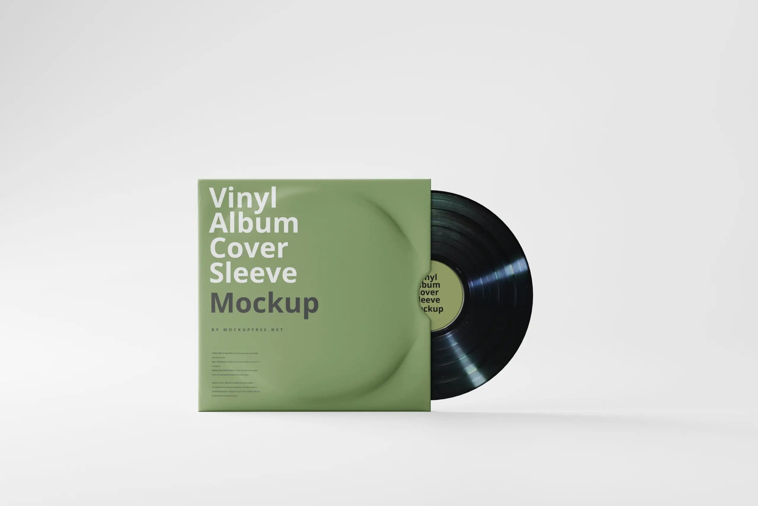 Front Sight Of Vinyl Album Cover Sleeve Mockup Free Download Resource Boy   Front Sight Of Vinyl Album Cover Sleeve Mockup 