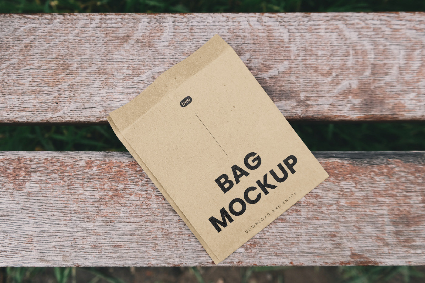 Free Food Bag Mockup (PSD)