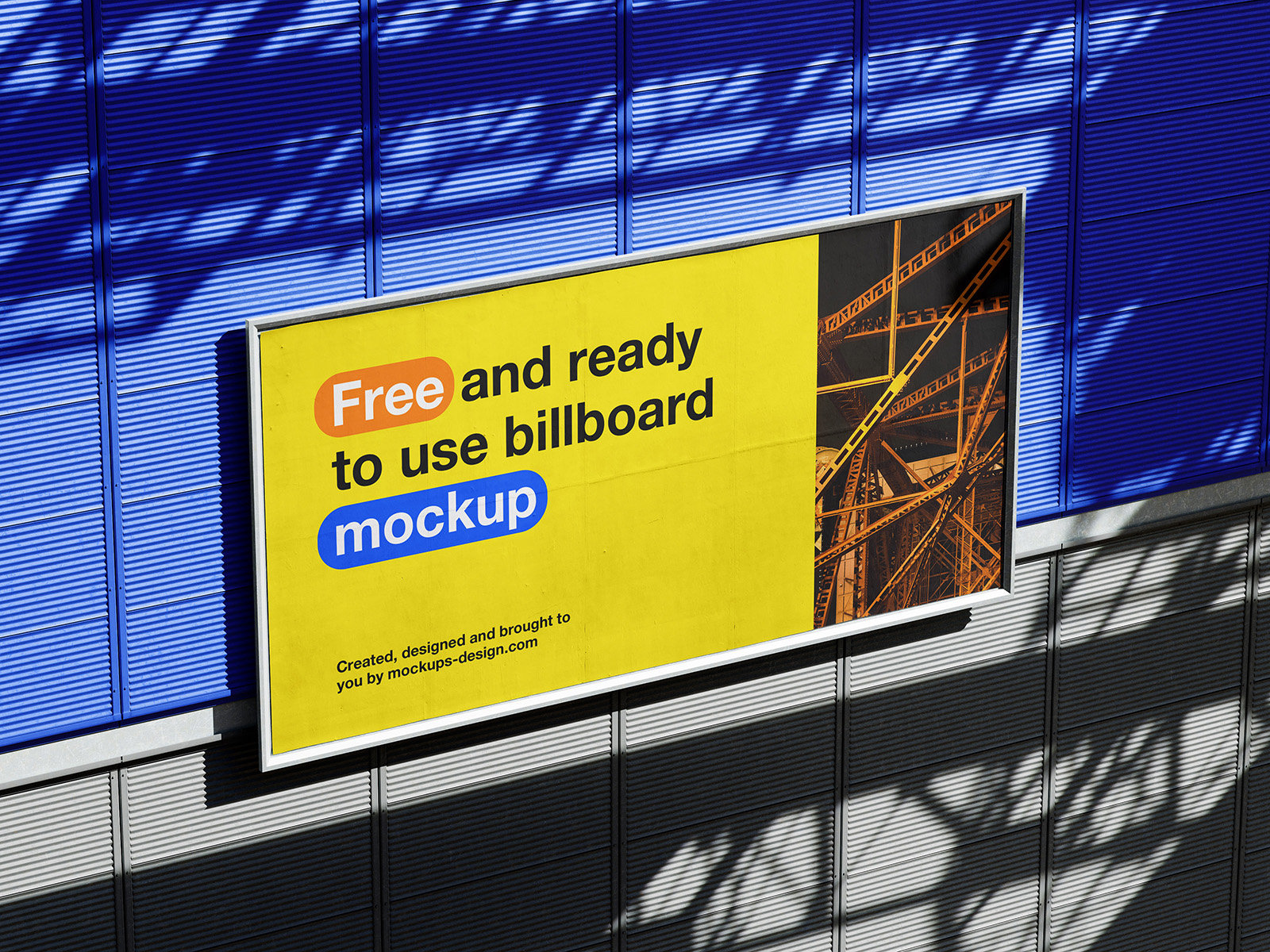 4 Billboard Mockups in Varied Visions FREE PSD