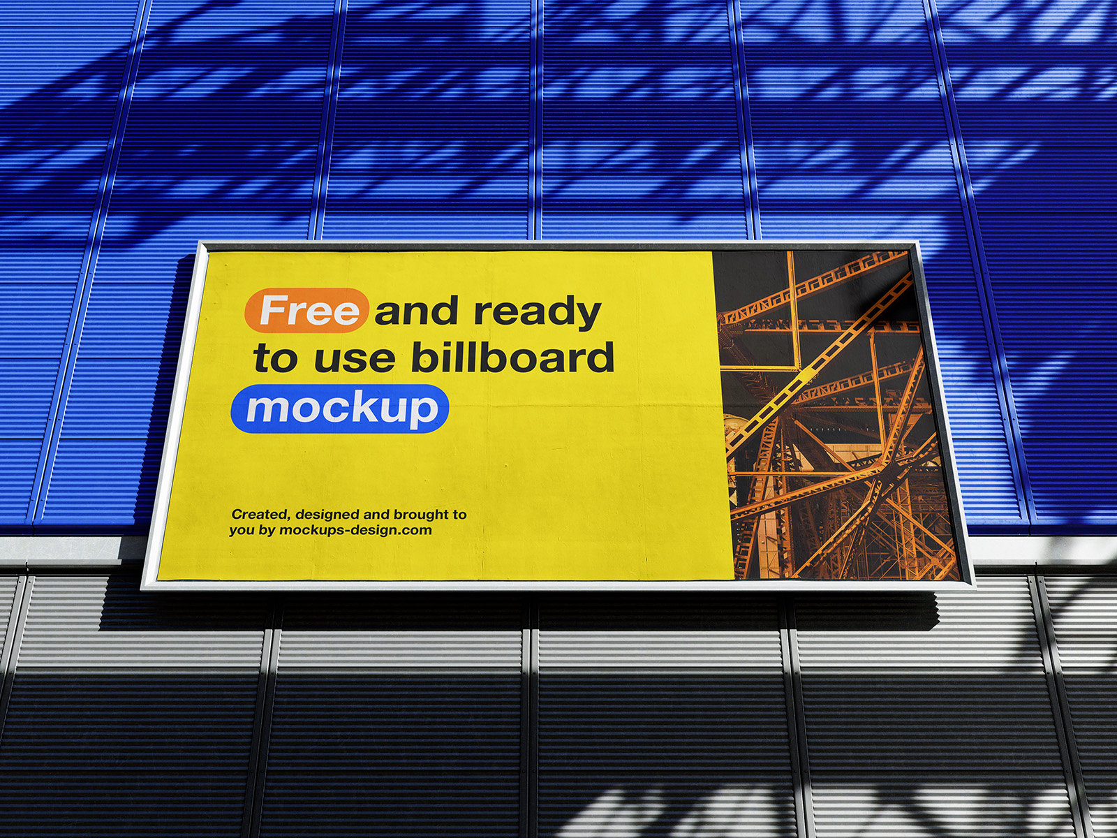 4 Billboard Mockups in Varied Visions FREE PSD