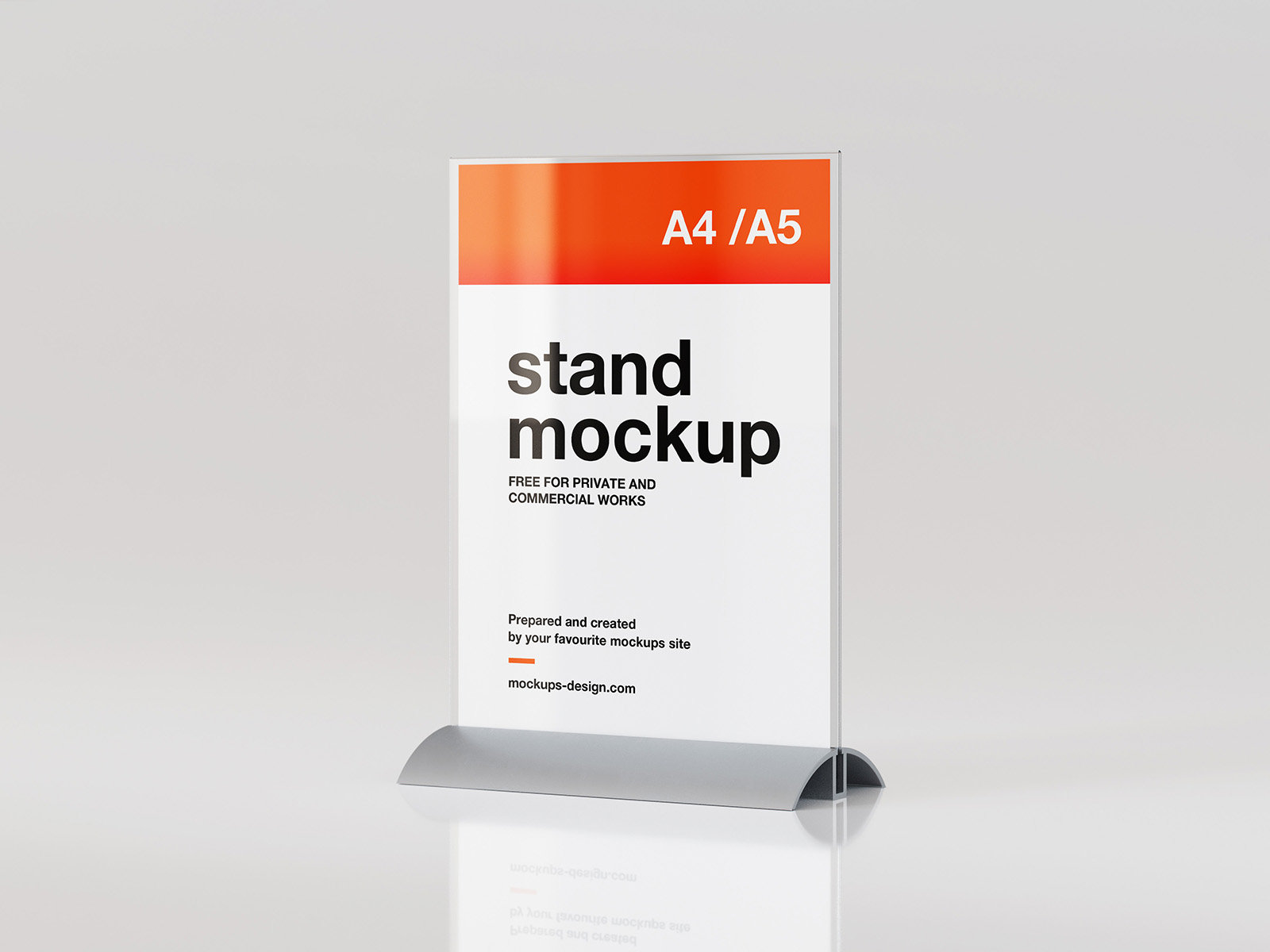 4 Distinct Sights of Desk Stand Mockup FREE PSD
