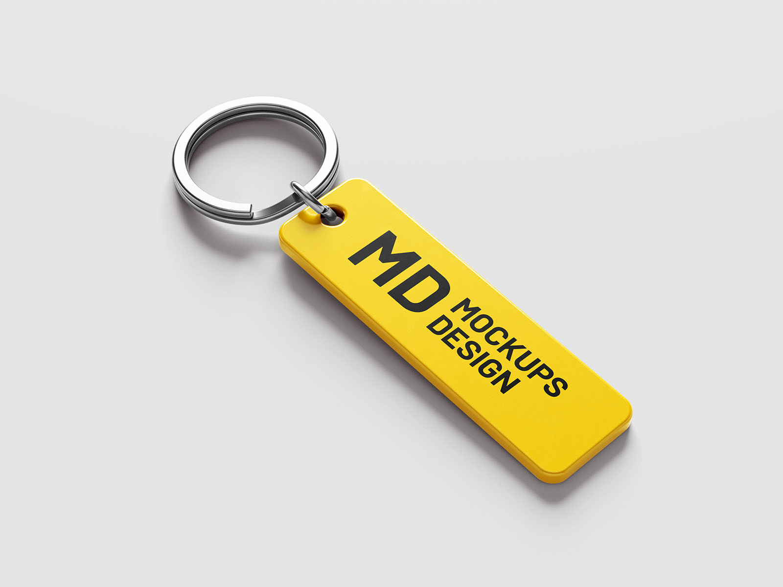 5 Rectangle Keychain Mockups in Varied Visions Free Download | Resource Boy