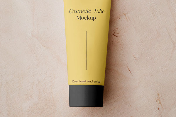 Top Showcase of Packaging Tube Mockup FREE PSD