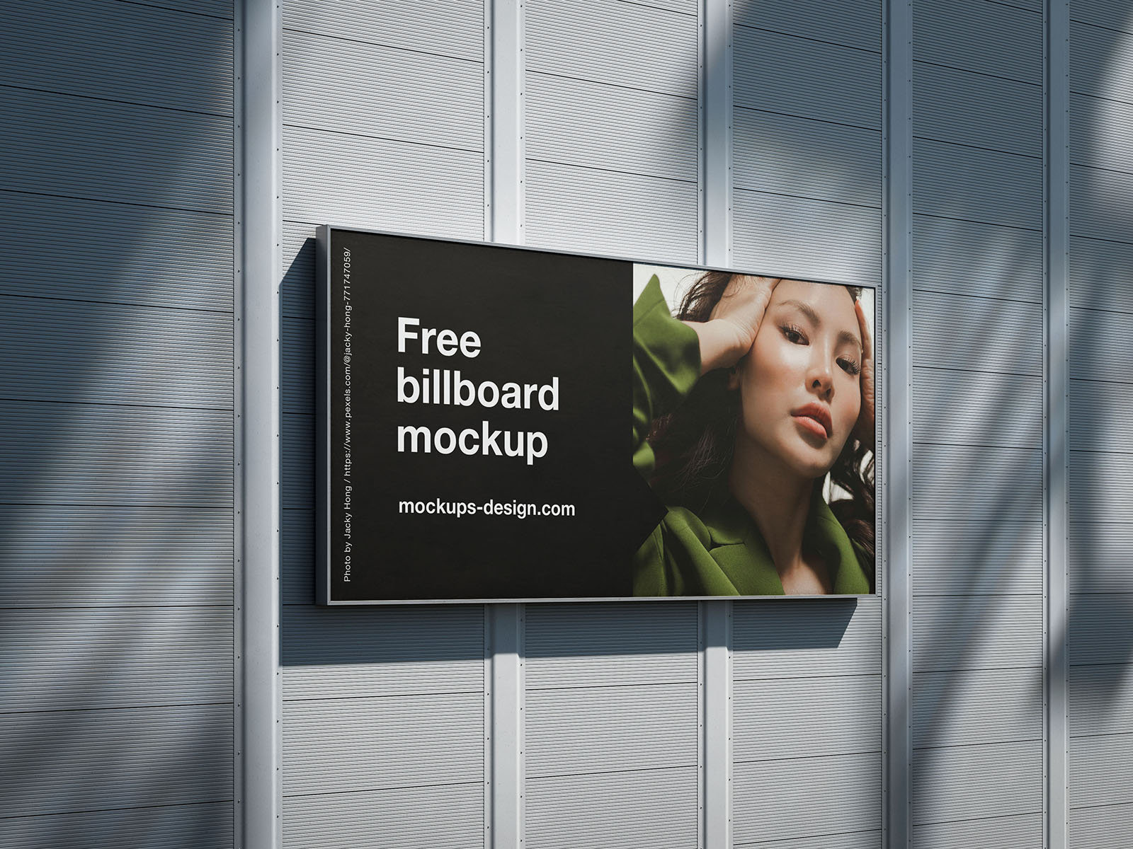 4 Different Shots of Billboard Mockup FREE PSD