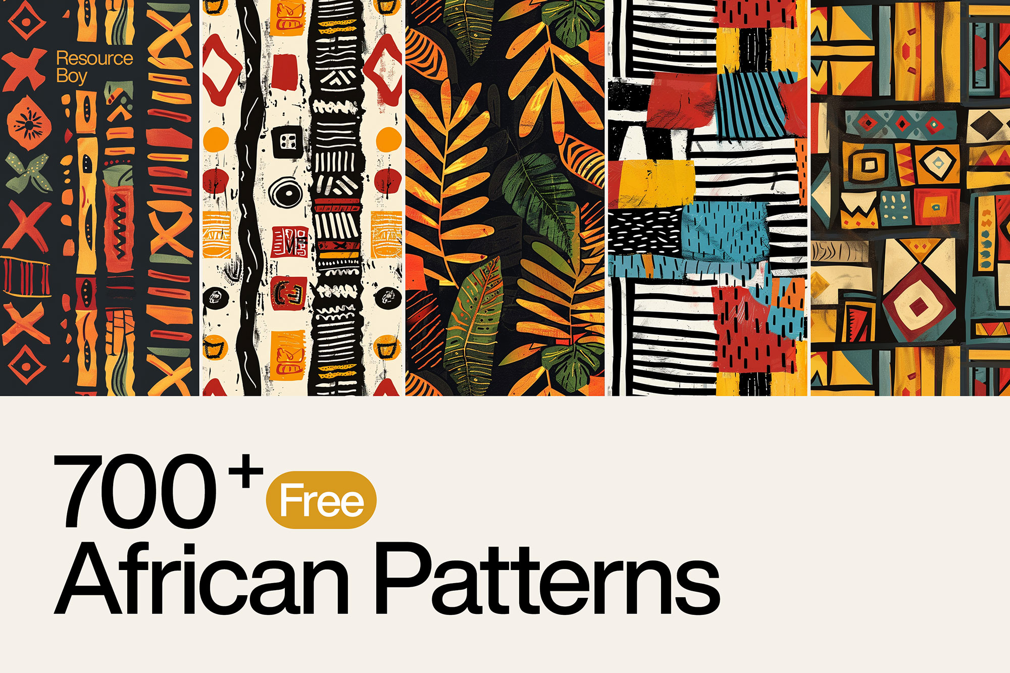 Free African Patterns 700 Seamless Patterns Resource Boy
