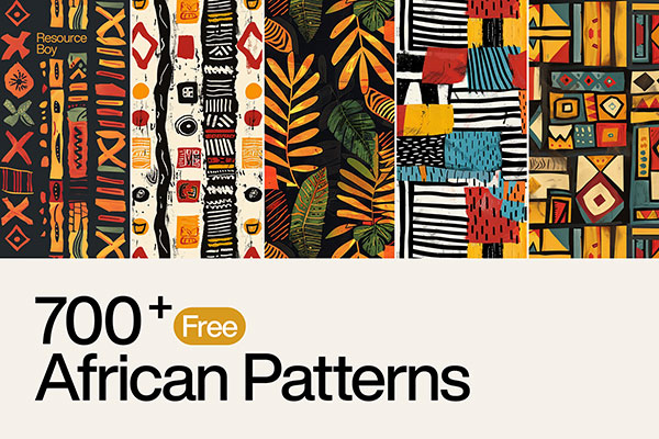 Free African Patterns (700+ Seamless Patterns) | Resource Boy