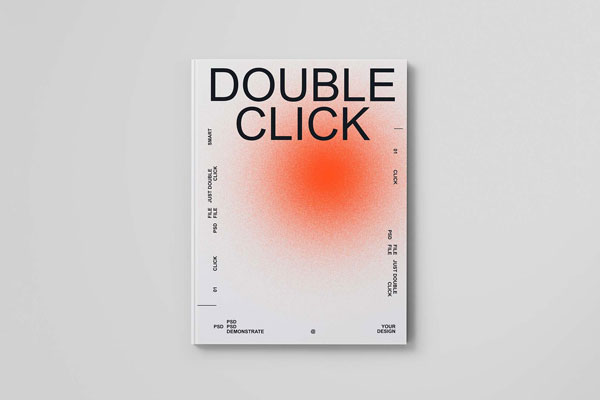 Book Cover Mockup in Facing View FREE PSD