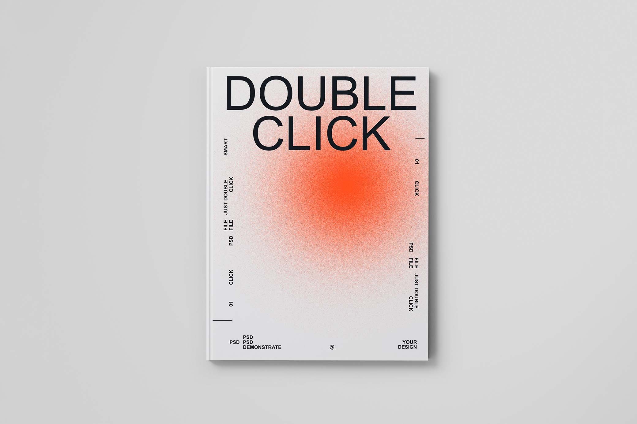 Book Cover Mockup in Facing View FREE PSD