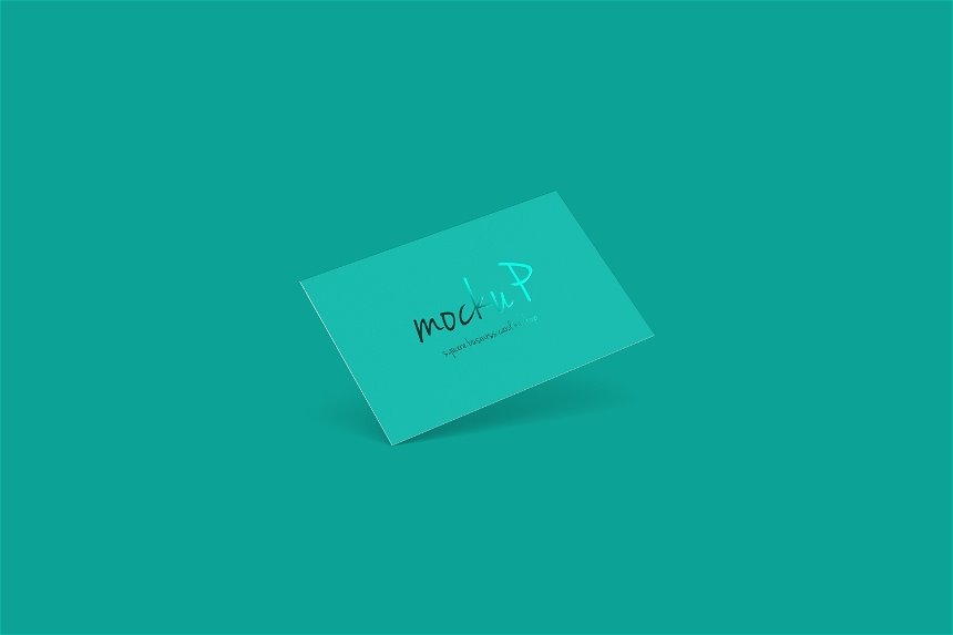 Business Card Mockup in 3 Showcases FREE PSD