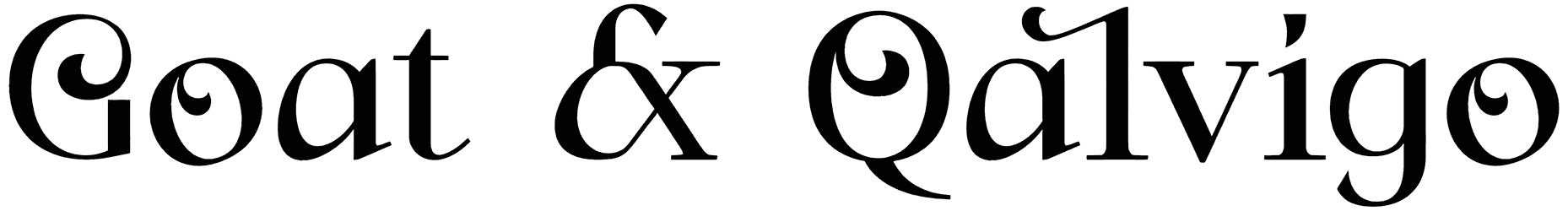 Goat Qalvigo Font