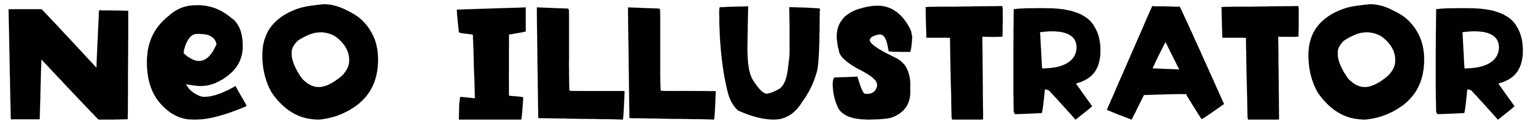 Neo Illustrator Font