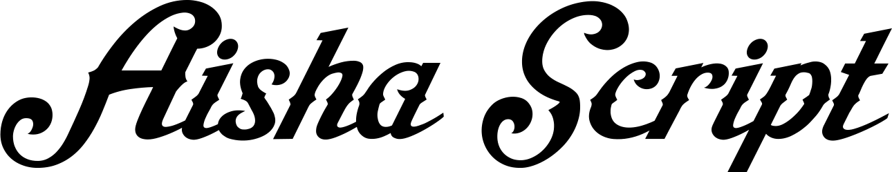 Aisha Script Font
