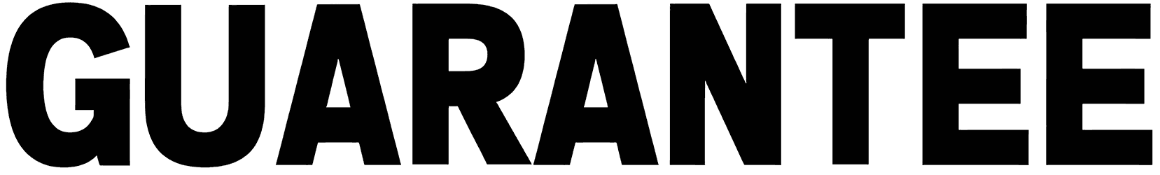 G Guarantee Font