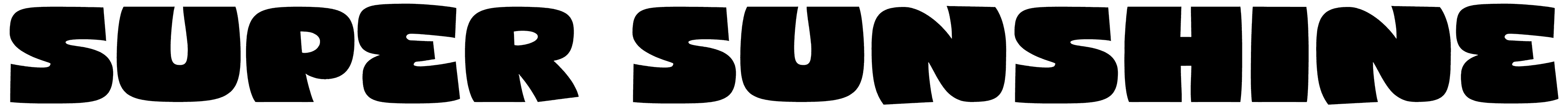 Super Sunshine Font