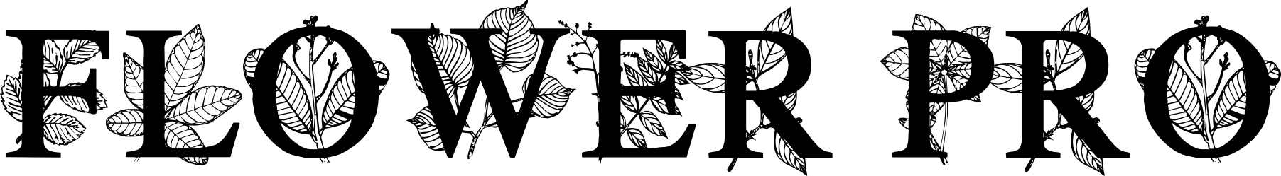 Flower Pro Font