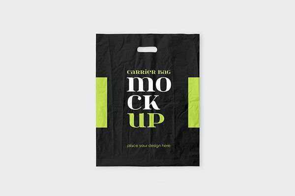 Plastic Carrier Bag Mockup in 3 Shots FREE PSD