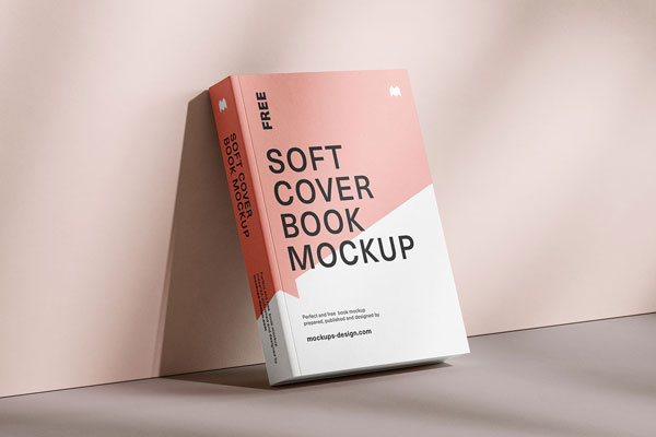 5 Sights of a Thick Book Mockup FREE PSD