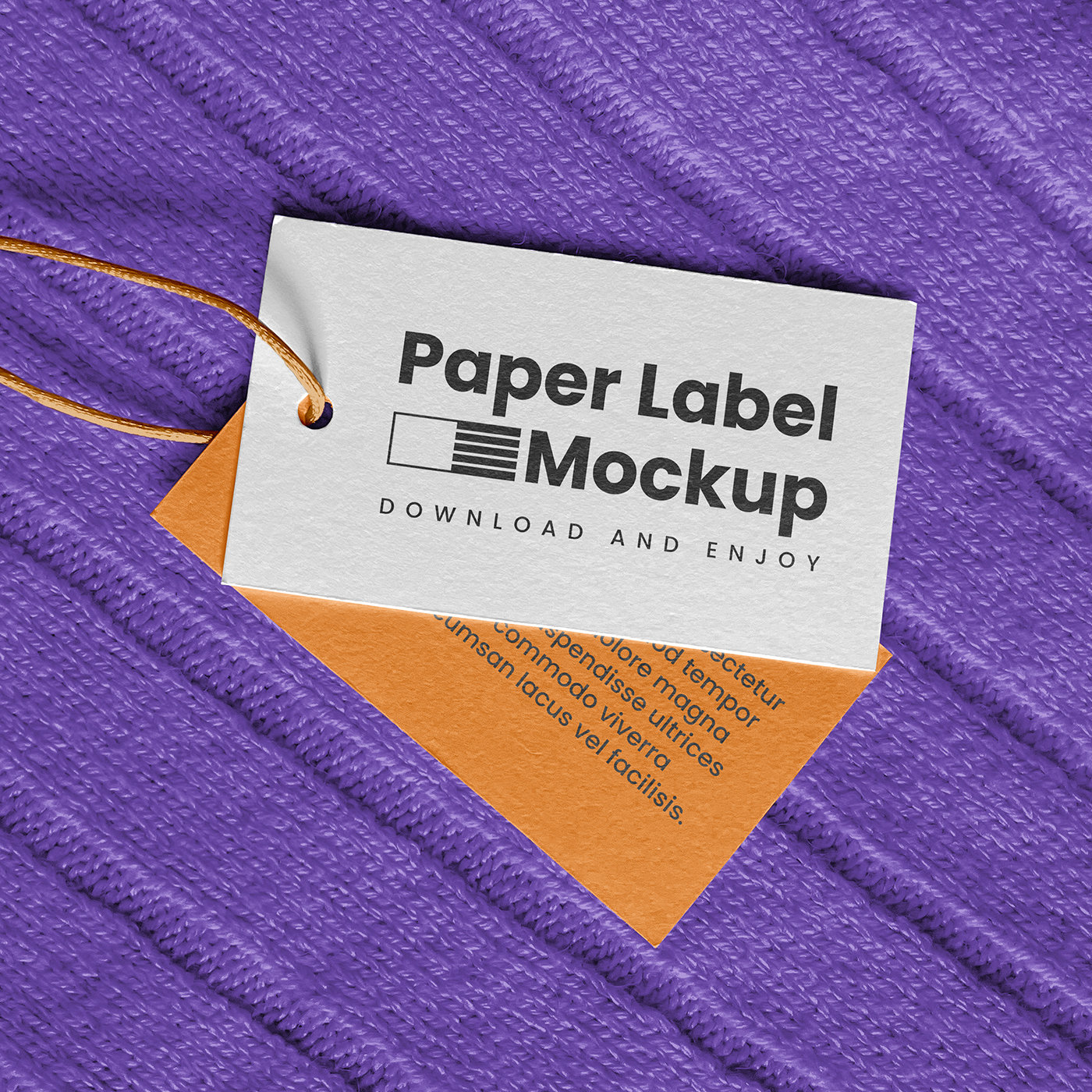 Close-up View of Blouse Mockups with Label FREE PSD