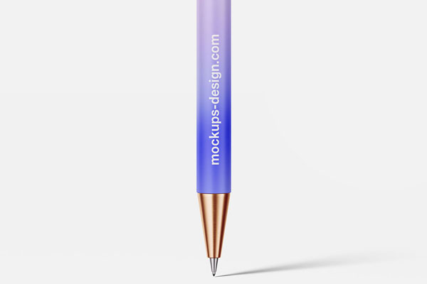 4 Versions of Ballpoint Pen with Stylus Mockups FREE PSD
