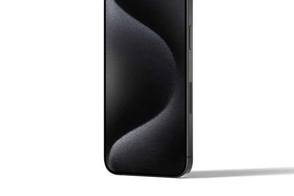 Perspective View of iPhone 15 Pro Mockup FREE PSD