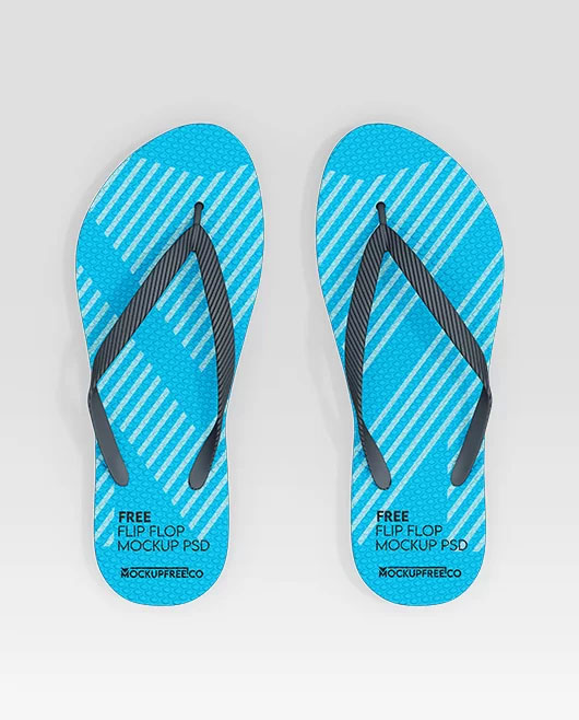 Free Flip Flop Mockup PSD Template