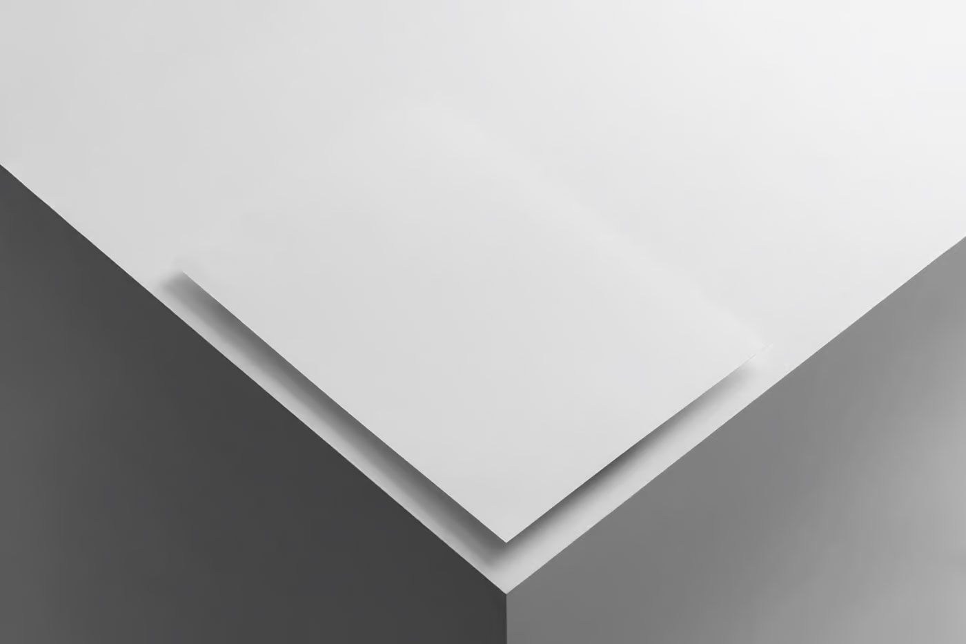 Free Perspective View of A4 Letterhead Mockup PSD Template