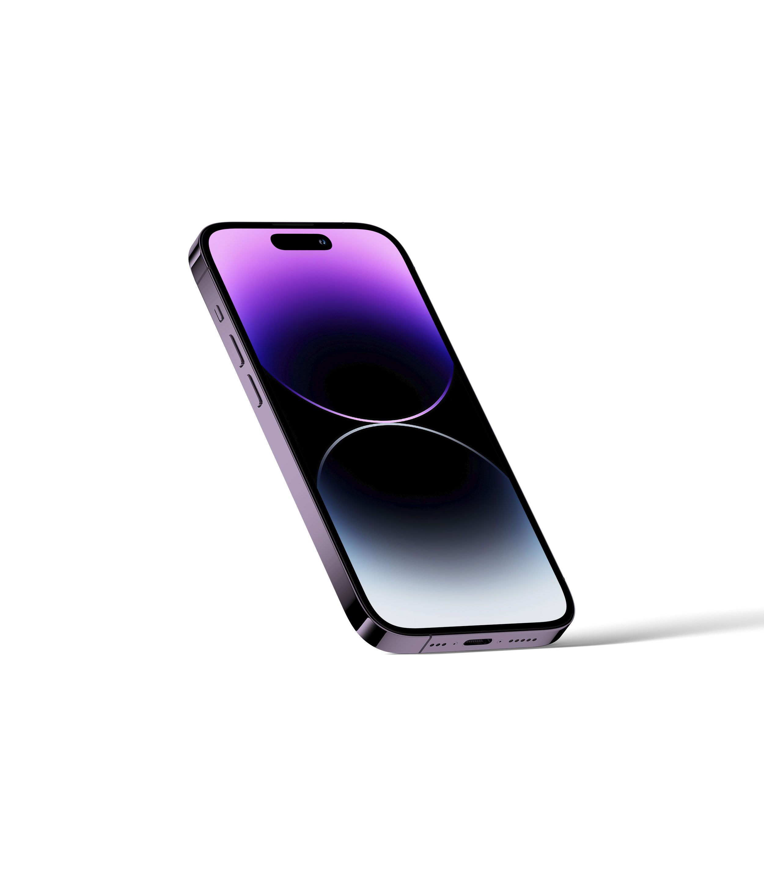 Perspective View of iPhone 14 Pro Mockup Free Download | Resource Boy