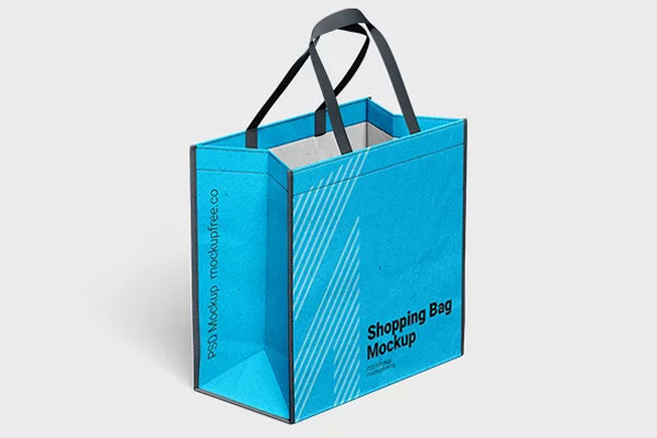 Free 3 Sights of Shopping Bag Mockup PSD Template
