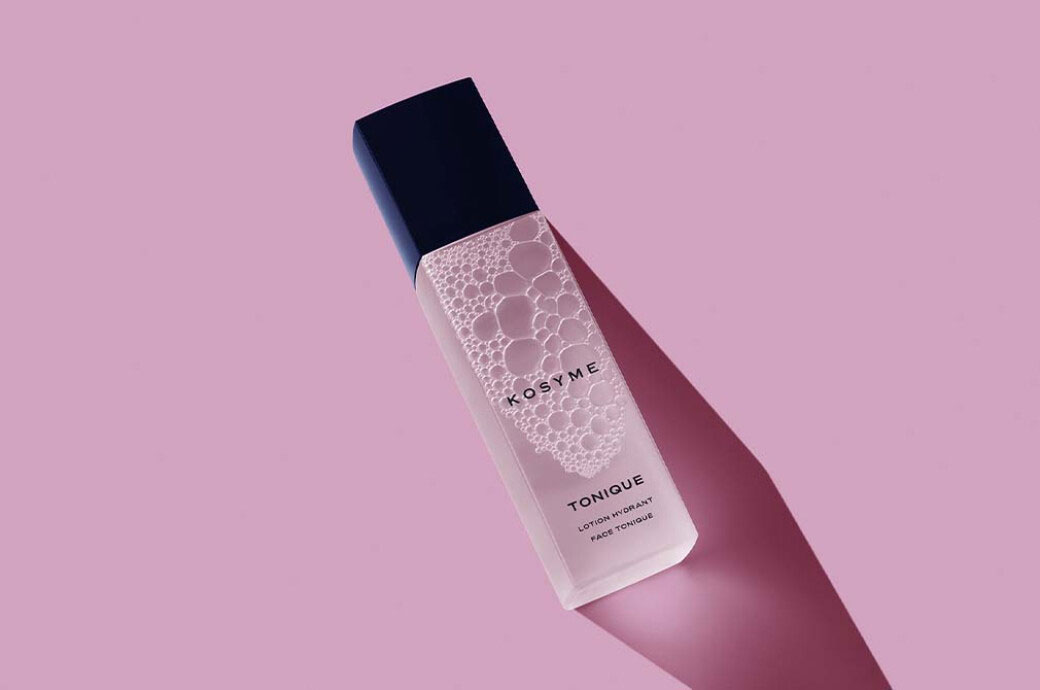Free Cosmetic Glass Bottle Mockup PSD Template