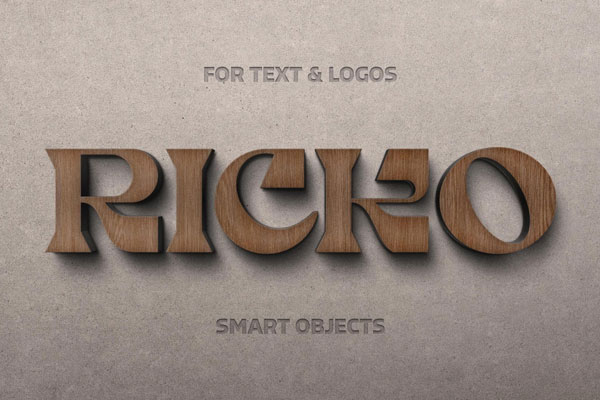 Free Craft Wood Sign Logo Mockup PSD Template